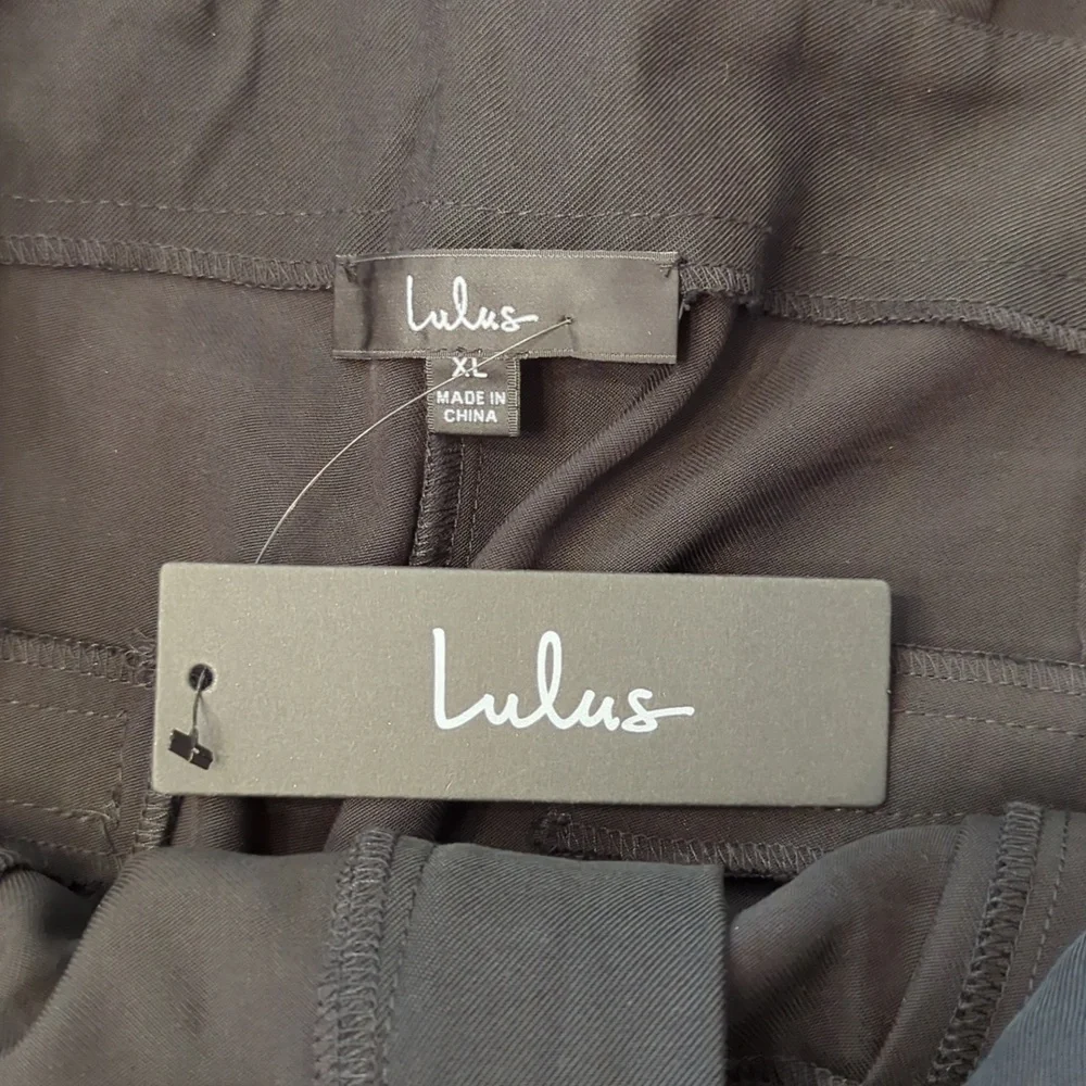 NWT Lulu's Dress Pants XL Black - Picture 8 of 9
